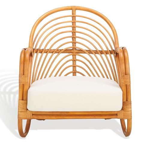 Sillón acolchonado natural color blanco