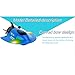 GoolRC Mini RC Submarine Boat, Remote Control Waterproof Diving Toy (Blue)