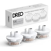 DREO Scale-Inhibitor Cartridge 3-Pack for Humidifier HM755S, Prevent Mineral Buildup, Triple-Layer Tech, Extend Humidifier Life, Safe Material