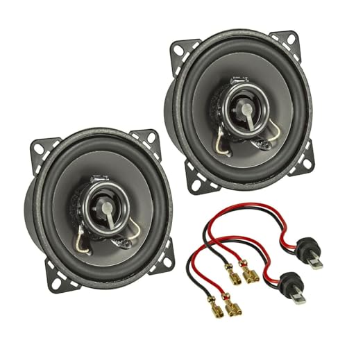 tomzz Audio 4034-010 TA10.0-Pro Lautsprecher Einbauset kompatibel mit Mercedes Sprinter Vito Viano 100mm Koaxial System