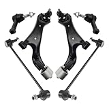 TRQ Front Steering & Suspension Kit Compatible with 12-15 Captiva Sport 10 Vue