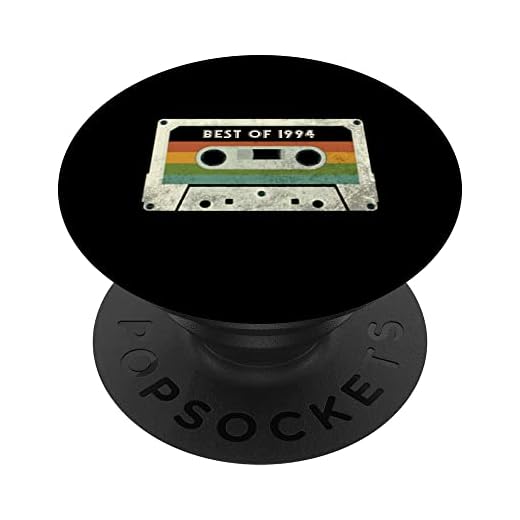 Regalo de cumpleaños 29 años para hombres y mujeres, retro, vintage, 1994 PopSockets PopGrip Intercambiable