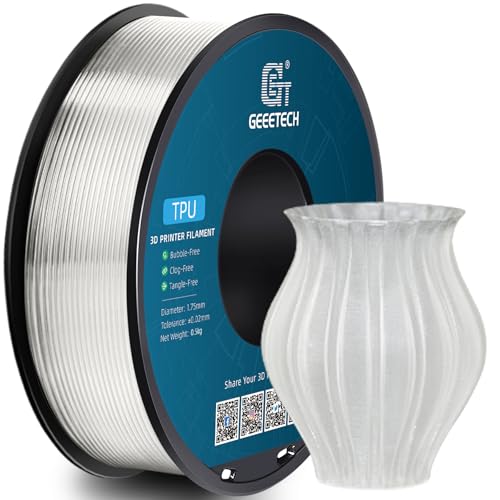 Geeetech TPU Filament 1.75mm 0.5kg Shore 95A Clear