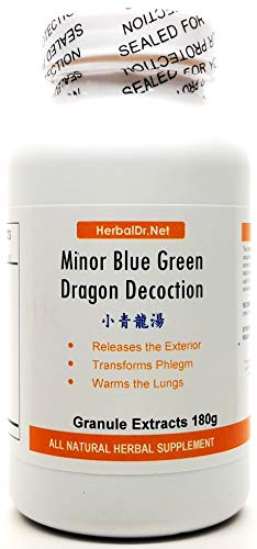 Minor Blue Green Dragon Decoction Extract Powder Tea 180g (Xiao Qing Long Tang) Ready-to-Drink 100% Natural Herbs Minor Blue Green Dragon Decoction Extract Powder Tea 180g (Xiao Qing Long Tang) Ready-to-Drink 100% Natural Herbs