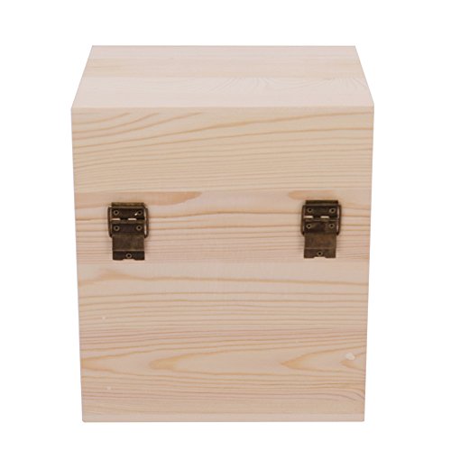 VolksRose Essential Oil Box, Wooden Multi-Tray Storage Organizer Holds 59 Bottles, 3 Tier Design #ob04