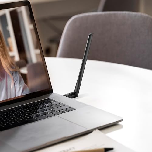 Wi-Fi 6 AX1800 USB Adapter compatible con Windows 11 y 10 7