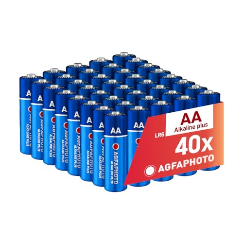 AgfaPhoto LR6 AA : un lot de 40 piles alcalines pour alimenter la maison