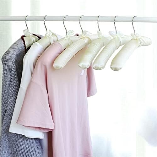 Coat Rack,Clothes Organizer， Clothes Hangers/Coat Hangers No Trace Fabric Sponge Hanger Household Anti-Deformation Hanger Hangers (Color : F, Size : 10PCS) (Color : B, Size : 10PCS)