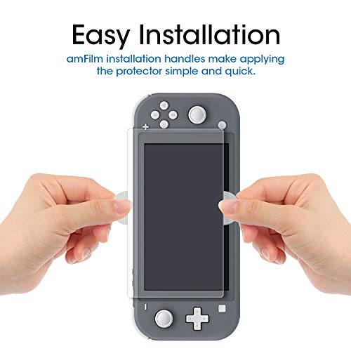 Amfilm Tempered Glass Screen Protector For Nintendo Switch Lite 2019 (3-Pack) #TOP2