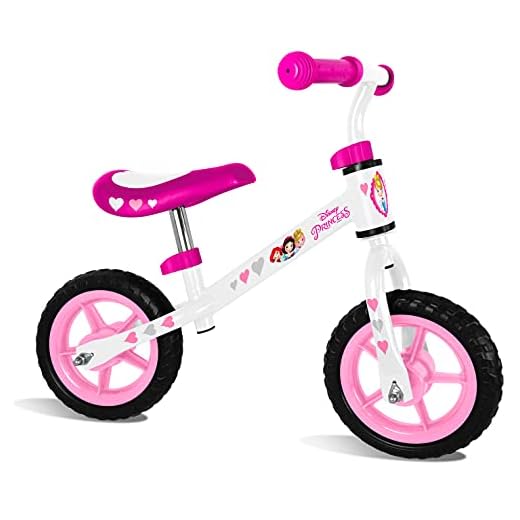 Stamp Girls Princess Disney Laufrad Mädchen, PINK, 2+