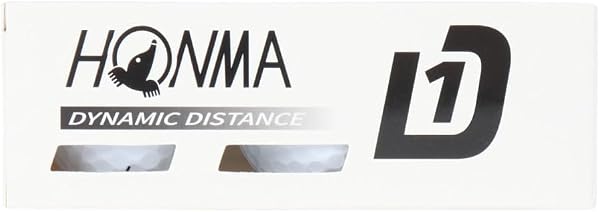 ホンマ(HONMA) 1ダース(12球入) ゴルフ 公認球 D1 Ball 2024 - 4