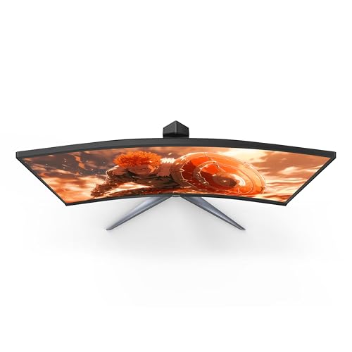 undefined AOC C27G2Z 27" Curved Frameless Ultra-Fast Gaming Monitor, FHD 1080p, 0.5ms 240Hz, FreeSync, 2x HDMI 2.0, 1x Display Port, Height Adjustable, Xbox PS5 Switch Ready, 3-Year Zero-Bright-Dot の商品画像 3
