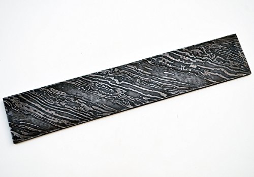 Whole Earth Supply Twisted Damascus Knife Making Knives Blank Blade Billet Bar Twist Steel Swirl Blanks Layers