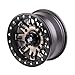 TUSK 4/156 Teton Beadlock Wheel 14x7 4.0 + 3.0 Smoke/Black Compatible with POLARIS RZR XP 1000 2014-2021