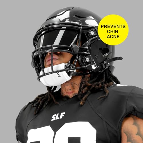 image for SLEEFS Football Chin Strap Cover - One Size Fits All Cushion - Shield 