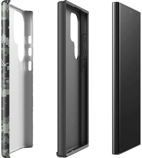 Skinit Impact Phone Case Compatible with Galaxy S24 Ultra - Officially Licensed NHL Pittsburgh Penguins Camo Design