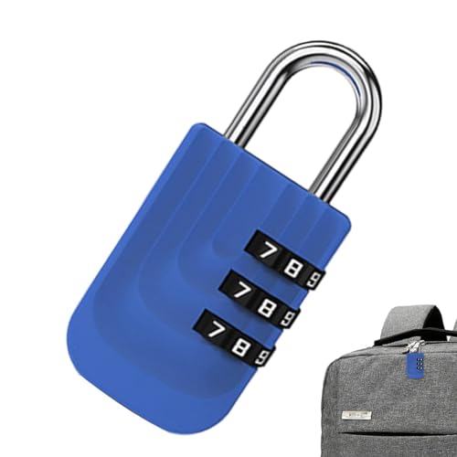 Cerradura De Casillero De Gimnasio - Candado Con Código | Bloqueo De Viaje Seguro | Candado Giratorio | Cerraduras De Maletas Cerraduras De Número De Equipaje | Candado De Casillero | Cerradura De