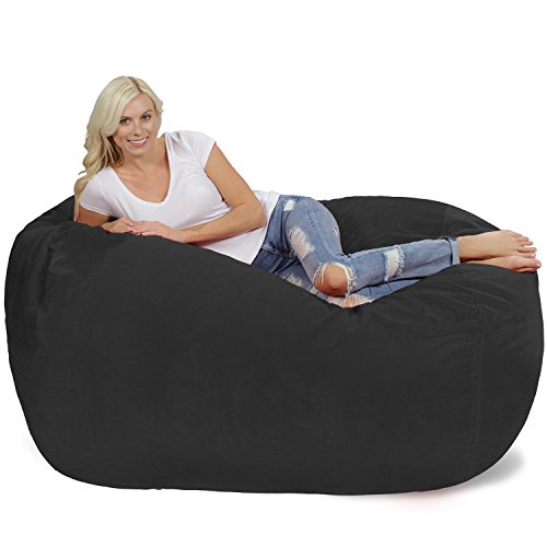Chill Sack Bean Bag Chair: Huge 6' Memory Foam Furniture