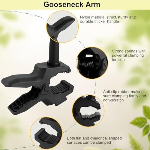 Camera-Jaws-Flex-Clamp-Mount118-inch-Flexible-Gooseneck-ArmCompatible-with-Gopro-Hero-13121110987654MaxFusionInsta360-one-X1X2X3RRSMevo-StartDJI-Osmo-Pocket3-Action-Camera