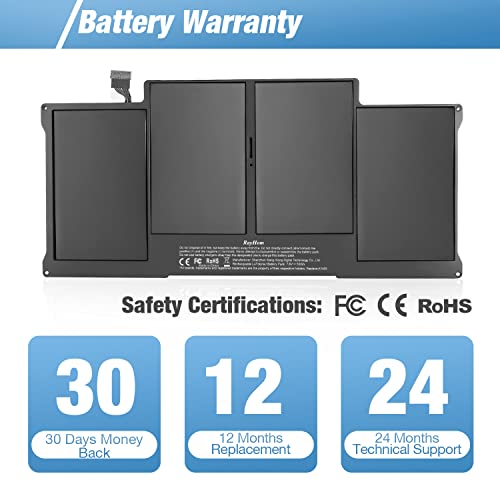 Rayhom A1466 Laptop Replacement Battery For Macbook Air 13 Inch A1466 (Mid 2012,Mid 2013,Early 2014, Early 2015,2017) A1369(Late 2010,Mid 2011 Version) High Performance 7200Mah Fits A1496 A1405 A1377 #TOP5