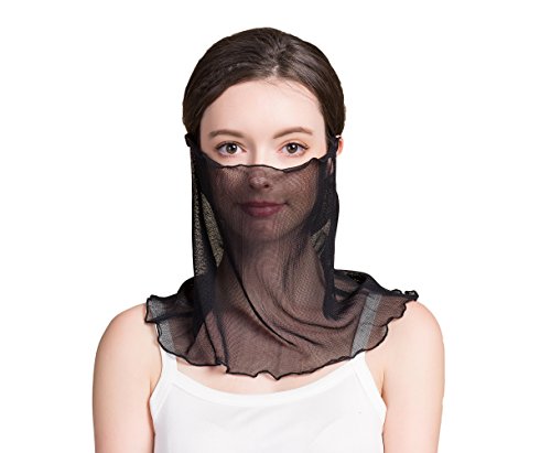 CLC Women's Sun Protection Mask Silk Neck Gaiter