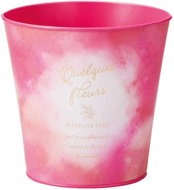 Greenhouse 4850-B-PP Long Aurora Tin Plate, Round, Large, Passion Pink