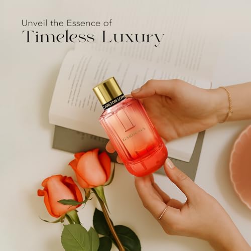 Image of Carlton London Gardenia Perfume for Woman -100ML | Long Lasting Smell | Premium Luxury women's Fragrance with Jasmine and Vanilla Notes | Birthday Gift For Women.