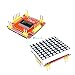 Red MAX7219 LED Dot Matrix Common Cathode Microcontroller Display Module Control 5V/3.3V LED Matrix 8x8 for Arduino