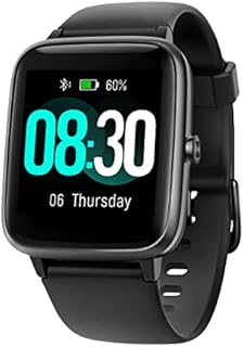 GRV Smartwatch für Damen Herren Fitnessuhr mit Herzfrequenzmessung,Schrittzähler,Schlafmonitor,Multi Trainingsmodi