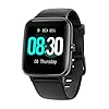 GRV Smart Watch for iOS and Android Phones (Answer/Make Calls), Watches for Men Women IP68 Waterproof Smartwatch Fitness Tracker Watch with Heart Rate/Sleep Monitor Steps Calories Counter (Black)