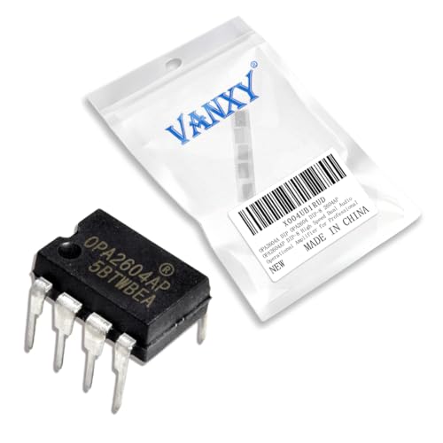 6PCS OPA2604A DIP OPA2604 DIP-8 2604AP OPA2604AP DIP-8 High Speed Dual Audio Operational Amplifier for Professional Audio IC Chip