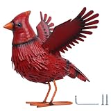 Hogardeck Cardinal Metal Bird