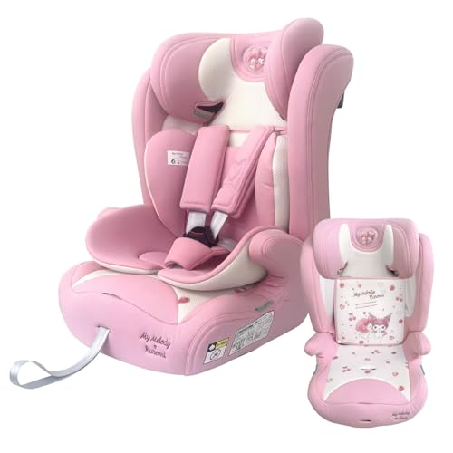 ハーネスジュニアネクスト/マイメロディー&クロミ 76cm〜150cm チャイルドシート R129