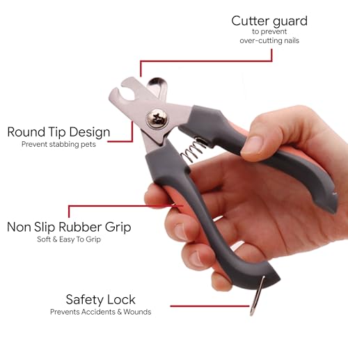 Dog-Cat-Pets-Nail-Clippers-and-Trimmers-Pet-Nail-Cutter-with-Safety-Guard-to-Avoid-Over-Cutting-Free-Nail-File-Razor-Sharp-Blade-Professional-Grooming-Tool-for-Pets