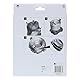 Bosch Home and Garden Bosch 5x Papierfilterbeutel (Zubehör für Staubsauger UniversalVac 15)