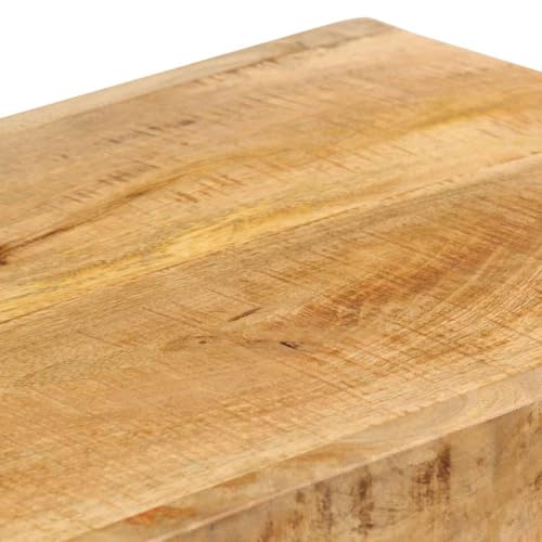 vidaXL Mangoholz Massiv TV Schrank Board Lowboard Fernsehtisch Fernsehschrank