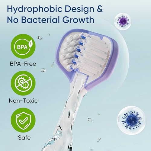 Image of EASICUTI Soft Toddler Toothbrushes, Efficient 3 Sided Toothbrush, Patent