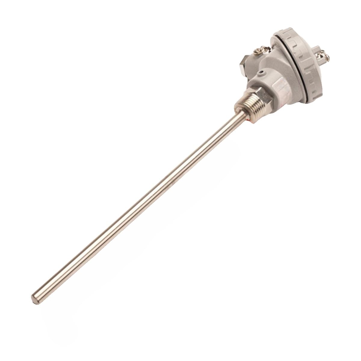 WZP-130/230/231 Sonda de temperatura de acero inoxidable Pt100 sensor de temperatura termopar de platino(Insertion depth 400mm 4 point thread)