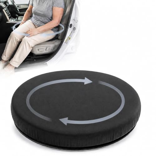 Gel Rotating Swivel Seat Cushion for Elderly