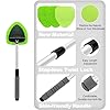 XINDELL Windshield Cleaner Tool – Car Interior Window Cleaning Kit with Extendable Handle & 4 Microfiber Pads, Auto Wiper Inside Windshield Brush for Car & Home Windows #5