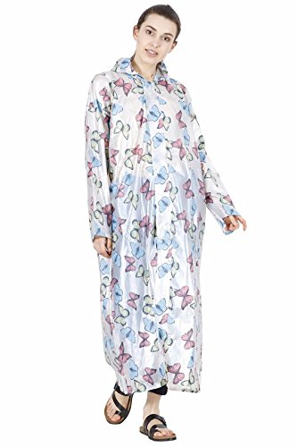 Urban Studio PVC Material Long Raincoat 