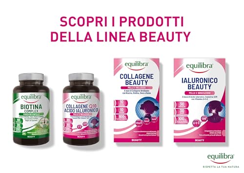 equilibra - Equilibra Collagene Q10 Acido Ialuronico, 90 compresse Vitamine 99 g unisex - 5