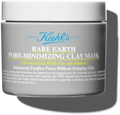 Kiehl's Rare Earth Pore-Minimising Clay Face Mask, Purifying Formula
