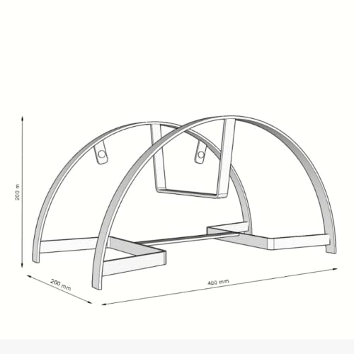 Enrolador De Mangueira De Parede Para Jardim Eco Branco