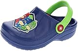 PJ Masks Boys Molded Clog Slip-On with Backstrap, Catboy Owlette and Gekko, Blue, Toddler Size 8