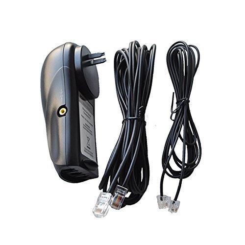 Power Supply for Polycom SoundStation 2 Conference Phone, Console Cable and Line Cord Included - Also Works with other Polycom Models (Renewed)