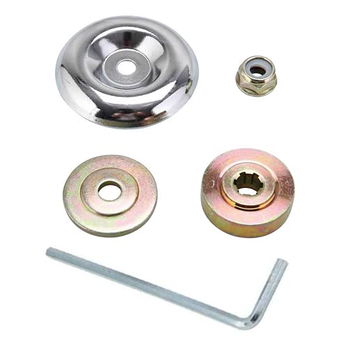 Kit de fijación de Tuerca de Repuesto de Metal para Caja de Cambios con Tornillos hexagonales para desbrozadora Universal M10 Accesorios para cortacésped, cortacésped, Cortador de Cepillo