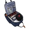 SEVENTEEN LONDON – 12L Laptop-Rucksack für Damen 13 Zoll Mädchen Jungen Schulrucksack Wasserabweisendes Nylon Tagesrucksack in Marineblau & Braun für Universität/Reisen/Herren – 'Wimbledon' #4