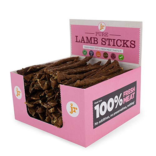 JR Pet Products 1kg Pure Lamb Sticks 100% Pure Natural Dog Treats