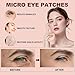 NOVALIFT Micro Eye Patches – Under Eye Patchs Smile Line Patches for Puffy Eyes and Dark Circles (1BOX(3 Pairs))